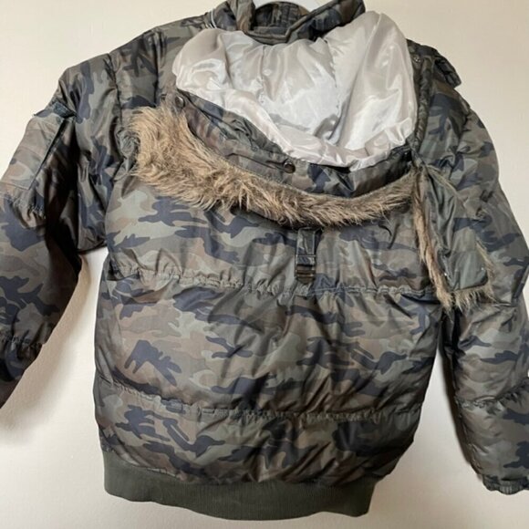 U.S. Polo Assn Winter Camuflauge Jacket Size M - Picture 2 of 16